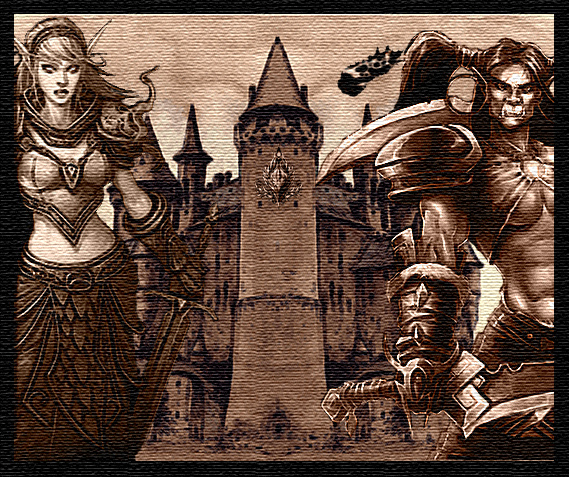 Blood Elf & Orcs

Loadings Screen request.

Custom made.