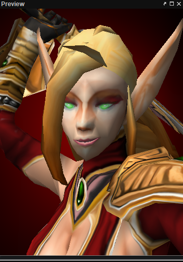 blood elf portrait variant