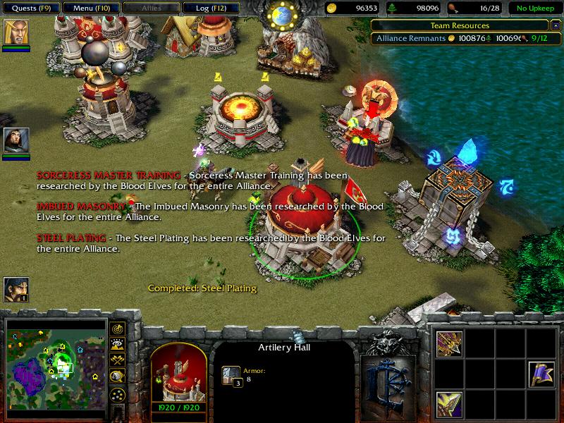 Blood Elven Structures and Units. Some researched upgrades are also valuable to the Alliance and quite sharable.