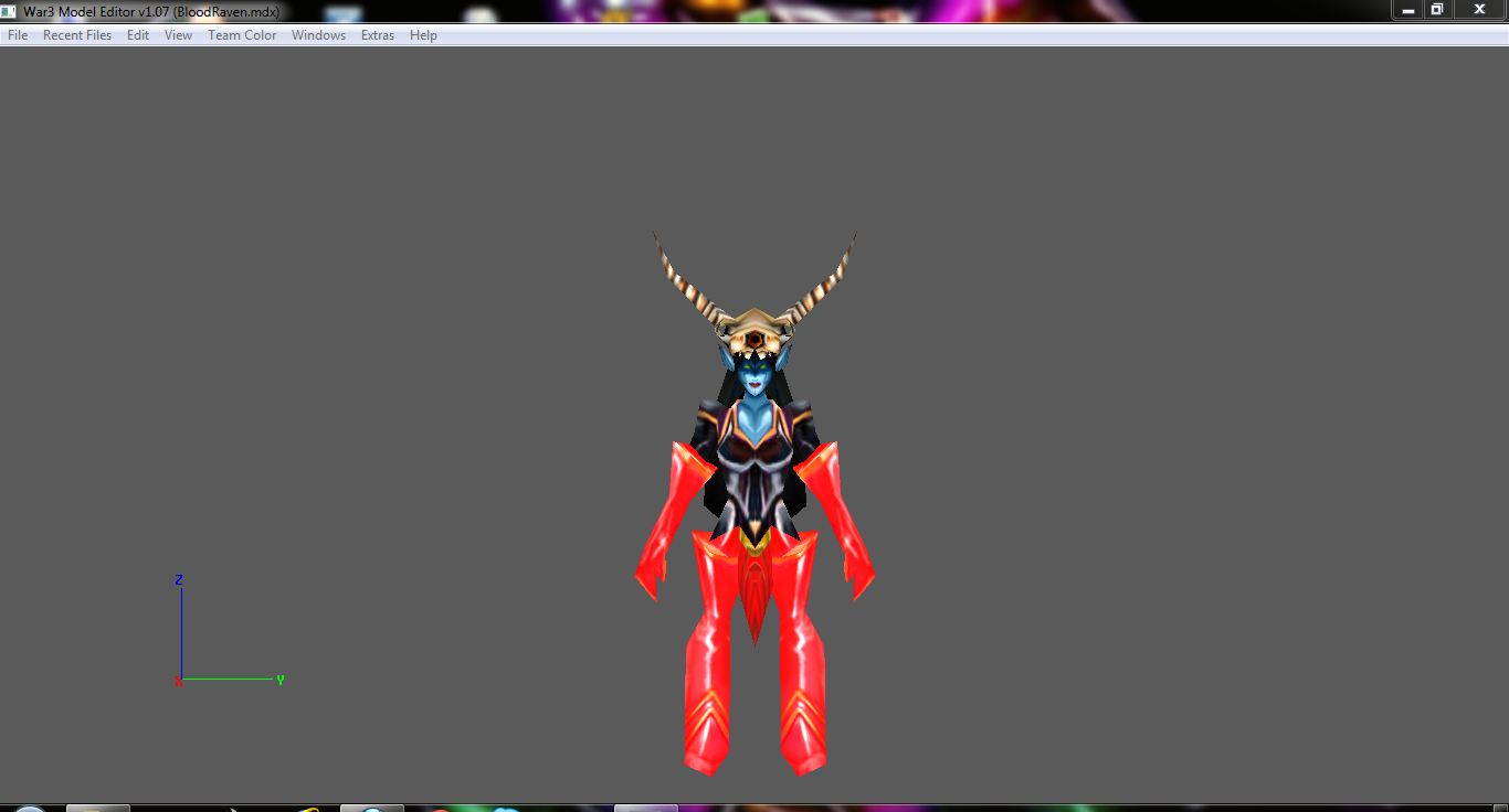 BloodRaven, just the crude version of her, requested from grunt