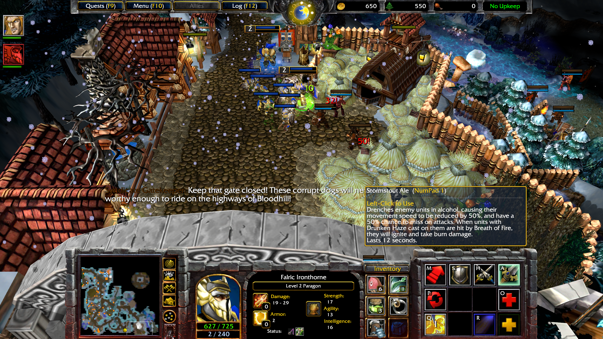 Bloodridge (Fortification within Alterac)