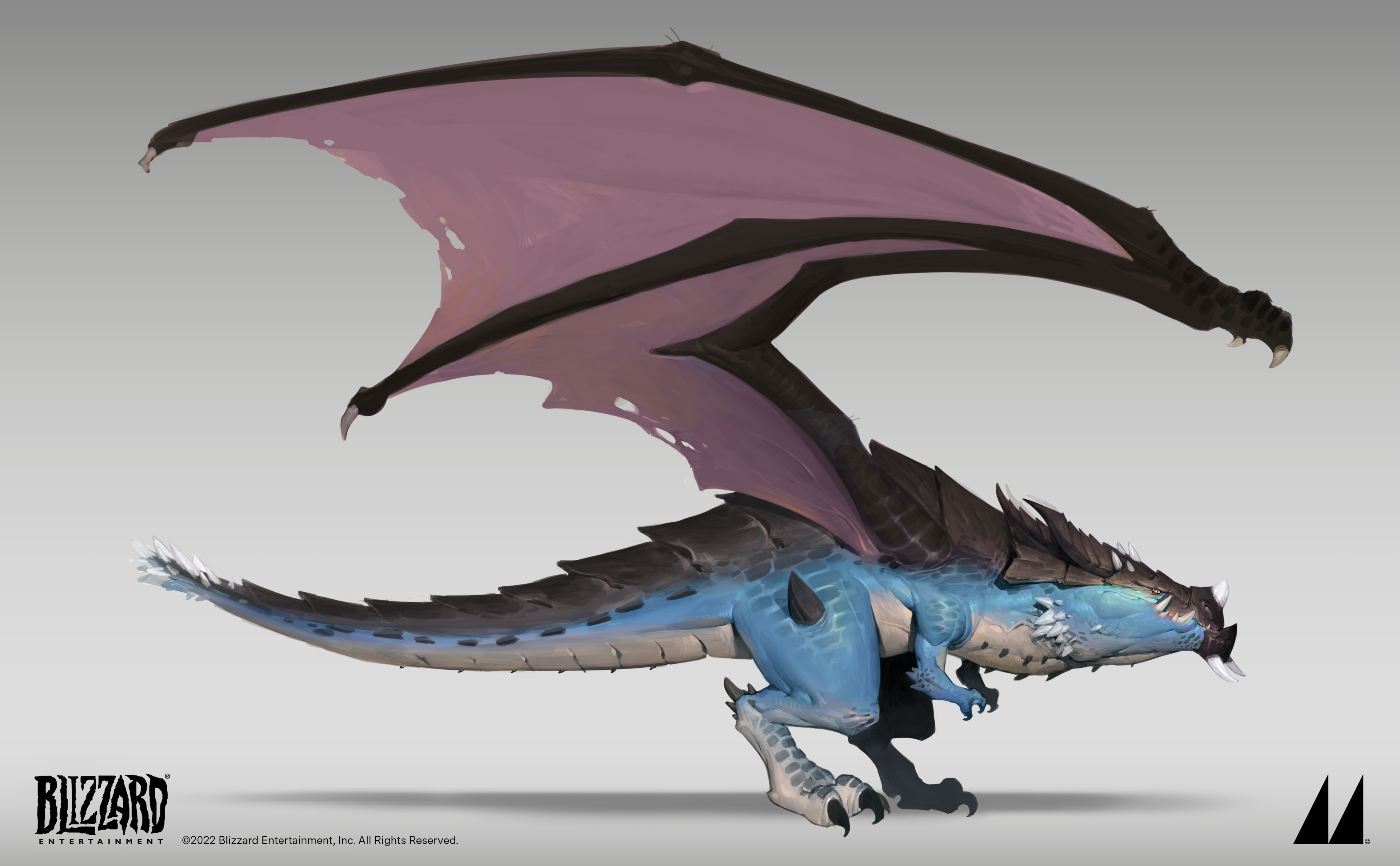Blue Proto-Dragon