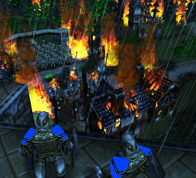 Bob the Milita: I told you we should of signed up for the Stormwind guard!

Dave the Milita: Shut up Bob!