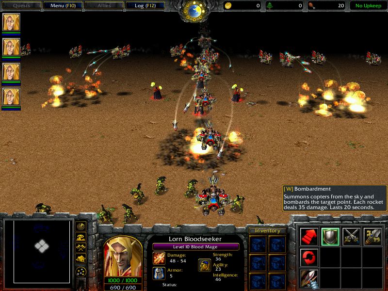 Bombardment 1