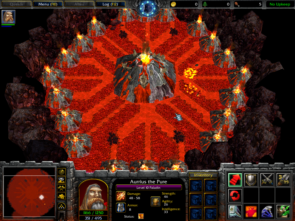 Bossfight - Ability 1 (Forced eruption)

Truth be told - the most complex ability even though it is technically the weakest of the three (unless all