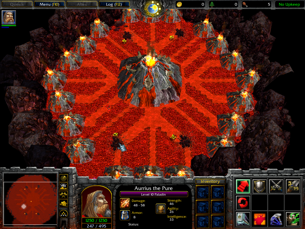 Bossfight  - Ability 2 (Encase)

A simple summon spell - summons magic immune mini infernals which will almost always kill you unless you are either