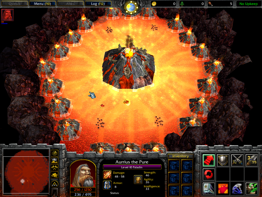 Bossfight - Ability 3 (Pyroclasm)

Very basic, 2750 - distance from the middle volcano = damage.
you only get 5 seconds to get as far as possible f