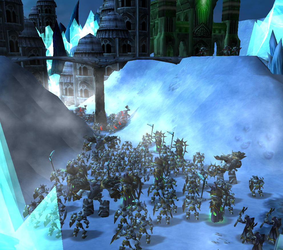 BREAKING NEWS FROM WINTEGRASP!
CIVIL WAR BEGINS!

after i once again outran a herd of undead pursuers i found myself outside the tomb once again. A