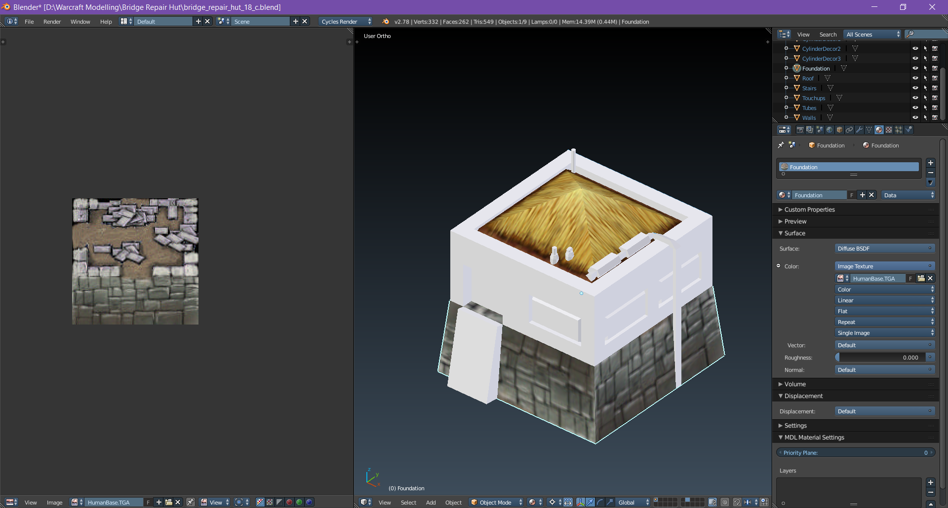 Bridge Repair Hut: Work in Progress № 4