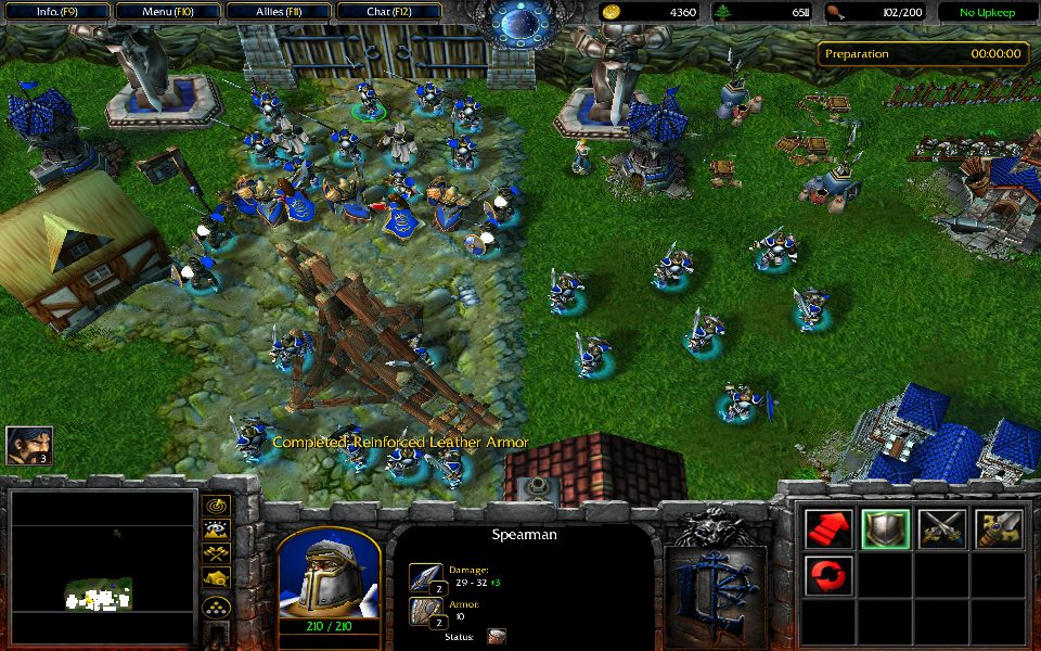 Build huge armies