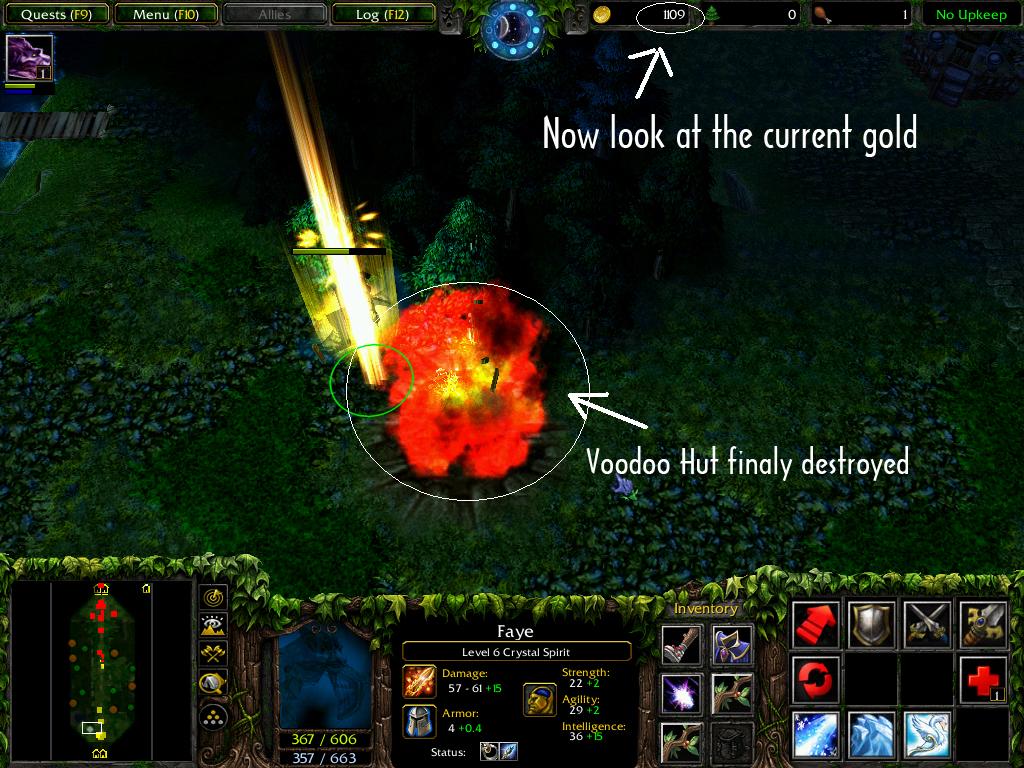 building destroyed Legendary war 1