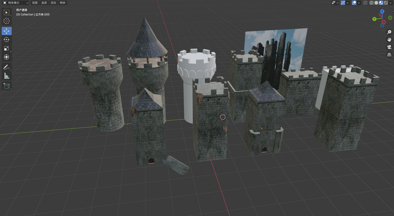 Building/Wall Models