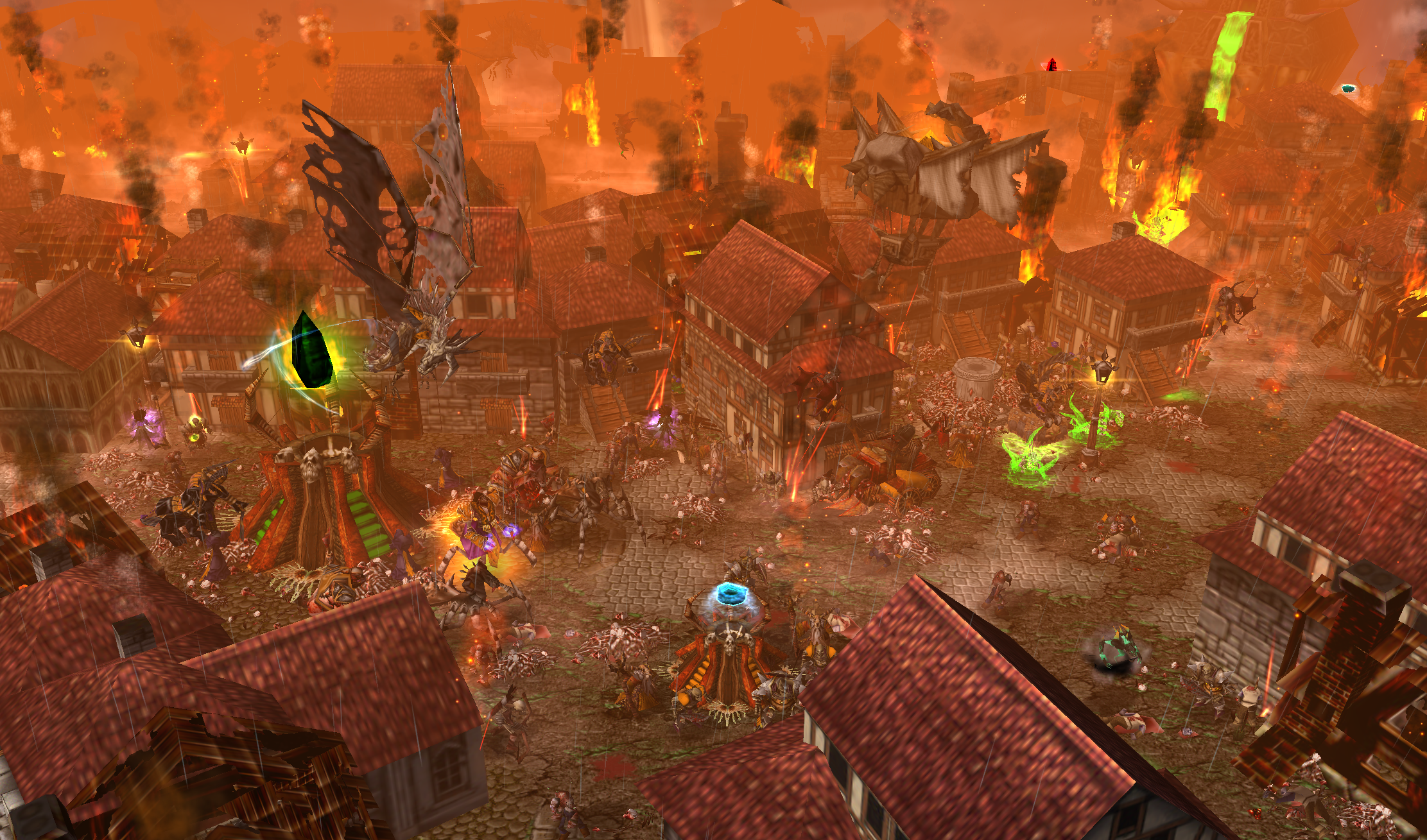 Burning City