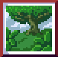 Bushes N' Tree Painting