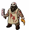 ButcherPaintCat - A animated avatar made on request.