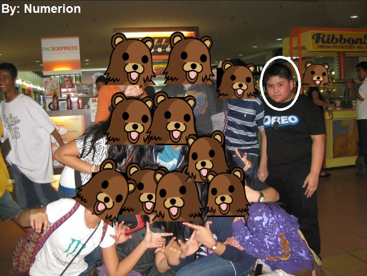 By Numerion...

Pedobear assault..