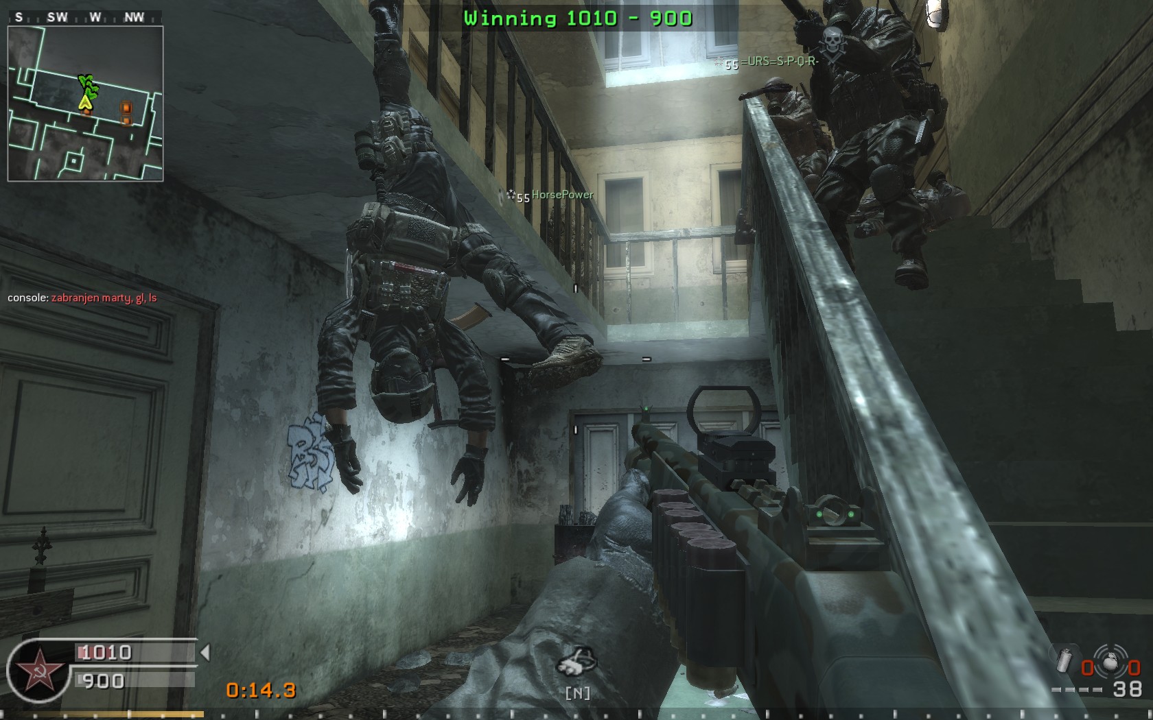 Call of Duty 4 Modern Warfare "Loznica TDM FF" Server.