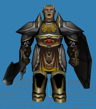 Captain Falric(Lordaeron) - No Helmet