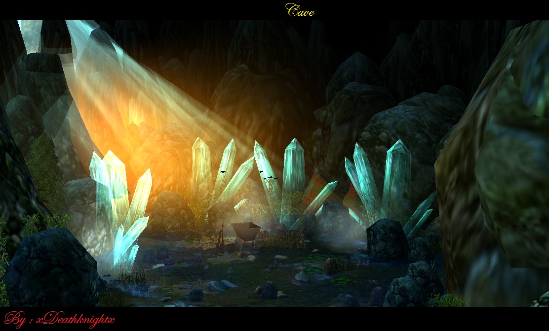 Cave
-Random Terrain
-Inspired By Kenji