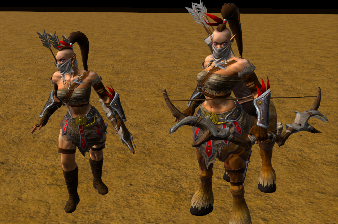 Centaur Humanized Archer
