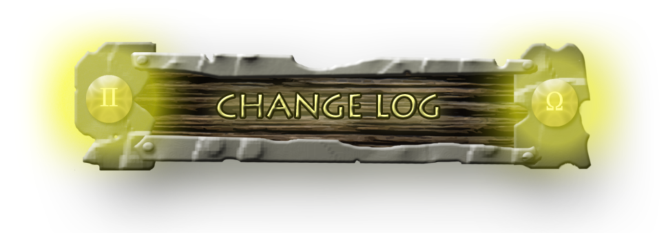 CHANGE LOG