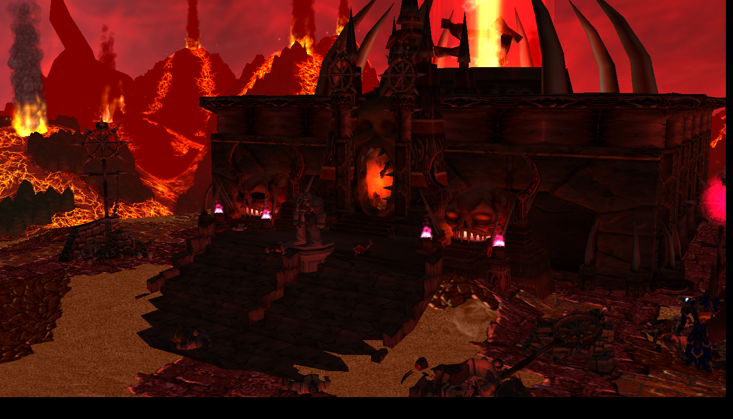 Chaos pit from terraining contest #13 , quite a fail with the lava