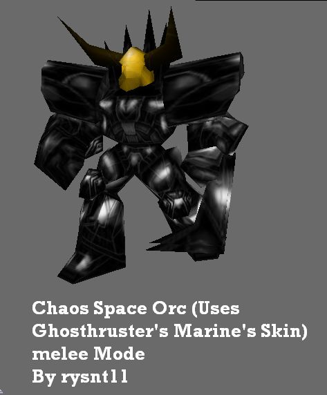 Chaos Space Orc
The most adaptive trooper in my empire