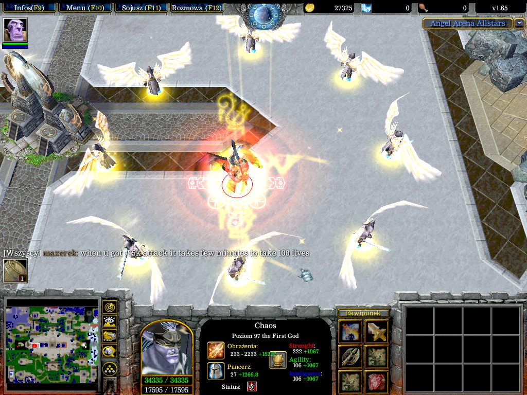 Chaos The Ultimate Hero, The First God.