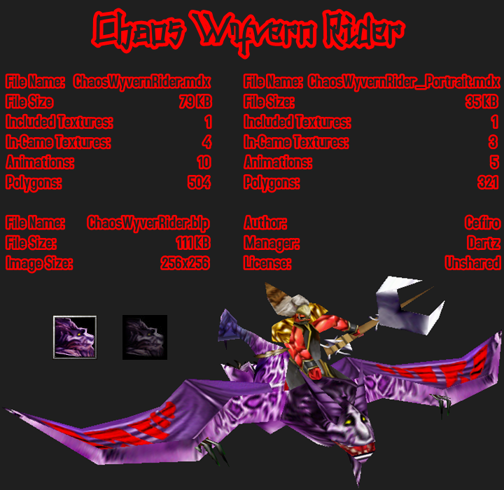 Chaos Wyvern Rider