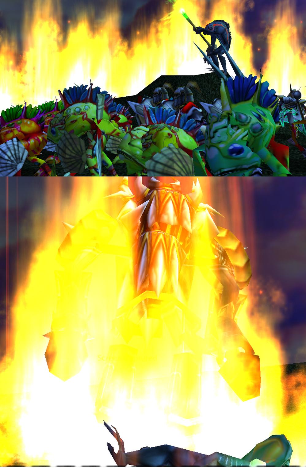 Chapter 14

"It lives!"

Behind the lines where faceless ones are attacking Westfall High Priest is leading the army. He is trying to keep forces