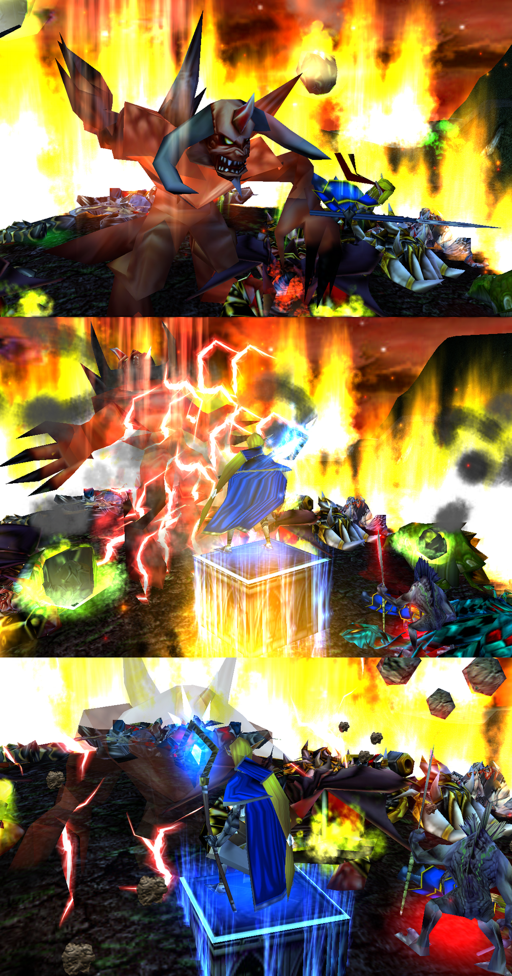 Chapter 9

"Is it really over?"
 
Avatar hurt Tyreal leaving her unconscious. As he was coming to her to deal the final blow Prophet appeared on f