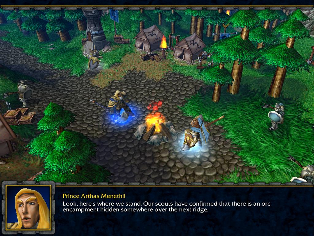 Chapter One featuring Arthas Menethil, Uther the Lightbringer, the Silver Hand, a new unit called Axeman and a new hero called Captain Falric.