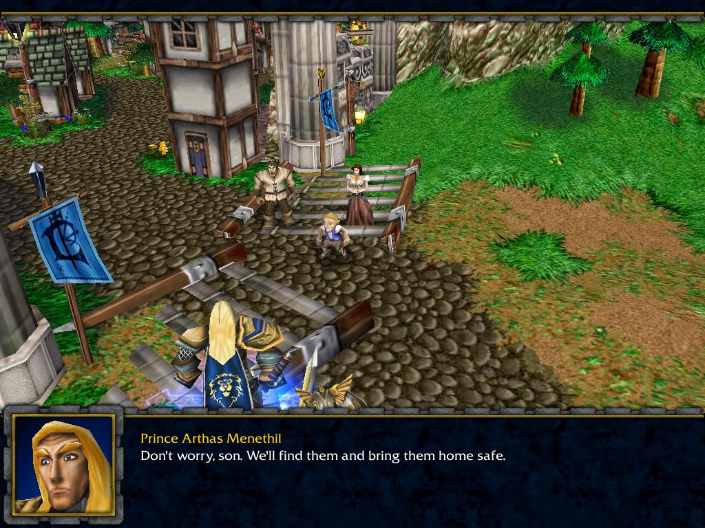 Chapter One featuring the gameplay and the new appearance of the village of Stranhbrad at the ending.