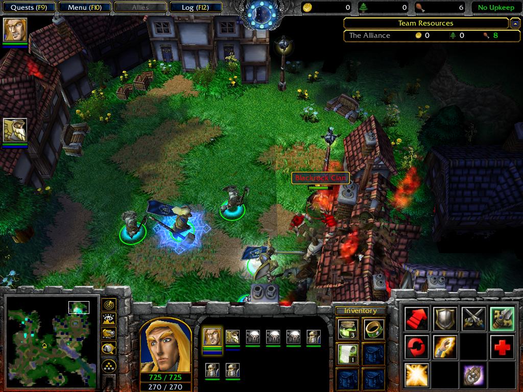 Chapter One featuring the gameplay and the new appearance of the village of Stranhbrad being invaded by the Blackrock Clan.

"We are the Orcish Hord