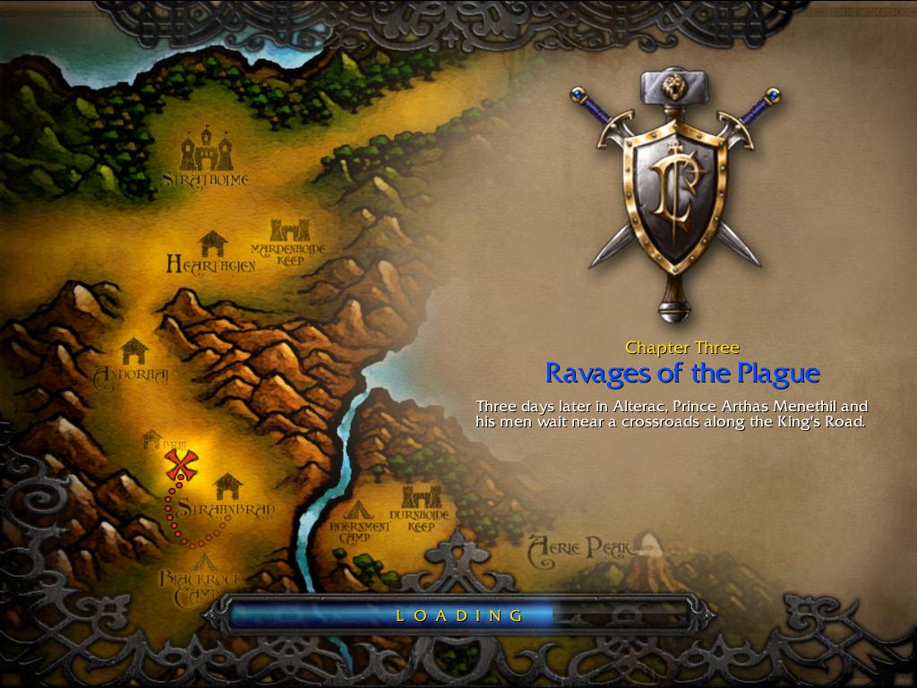 Chapter Three: Ravages of the Plague's Loading Screen.