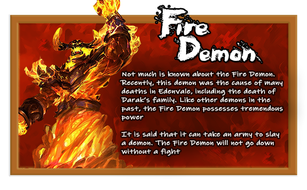 Character - Fire Demon