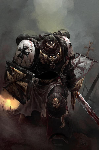 Charging Spacemarine