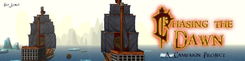 Chasing the Dawn Signature Banner