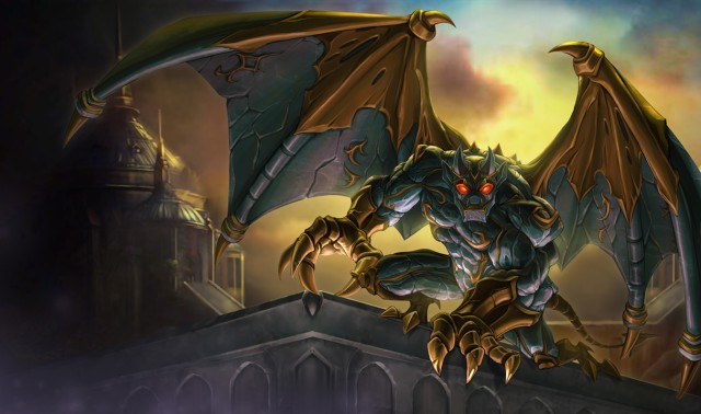Chinese Artwork for the Classic Galio skin