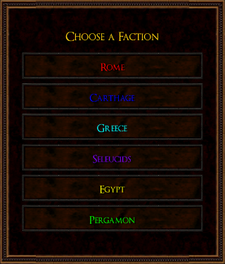 Choose A Faction