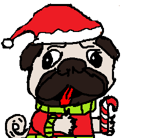 Christmas Pug Avatar For Ken-E