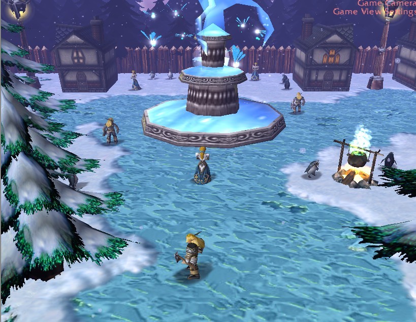 Christmas Village Template Screenshot 1