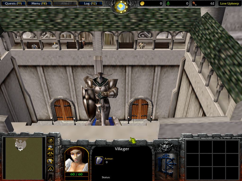 Citizens can be seen living their lives throughout the city. (Fingolfin's Buildings)