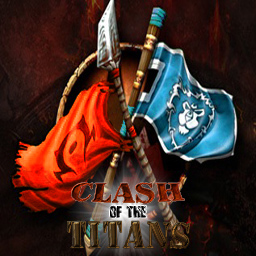 ClashOfTitansLightRed - Different versions of an image I edited and added text to, on request.