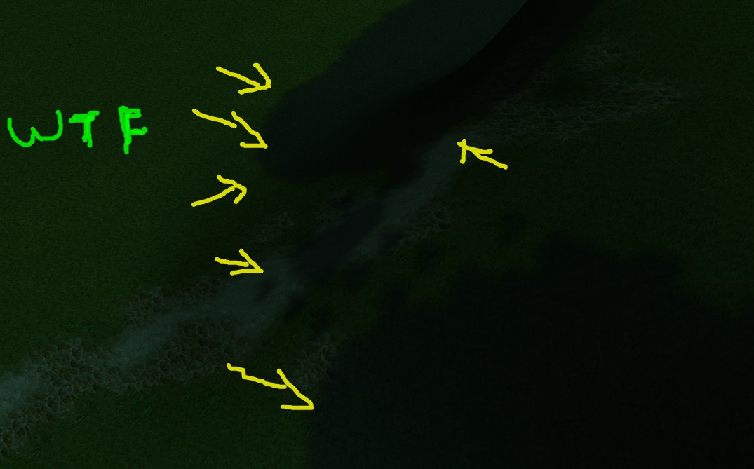 cliff shadows wtf