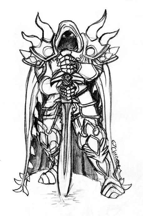 Cloaked Swordsman