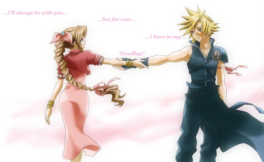 Cloud and Aerith ^^