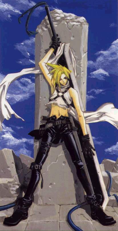 Cloud strife from Final Fantasy 7