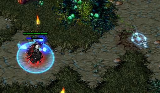 Colored Selection Circle, Confirmation Idicator and Mana Bar