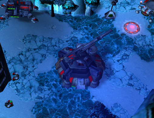 Command Center with Artillery Platform